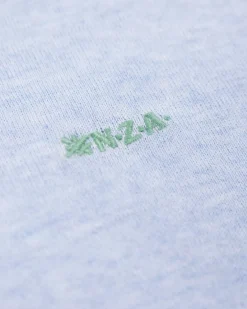 Basis lichtblauw poloshirt