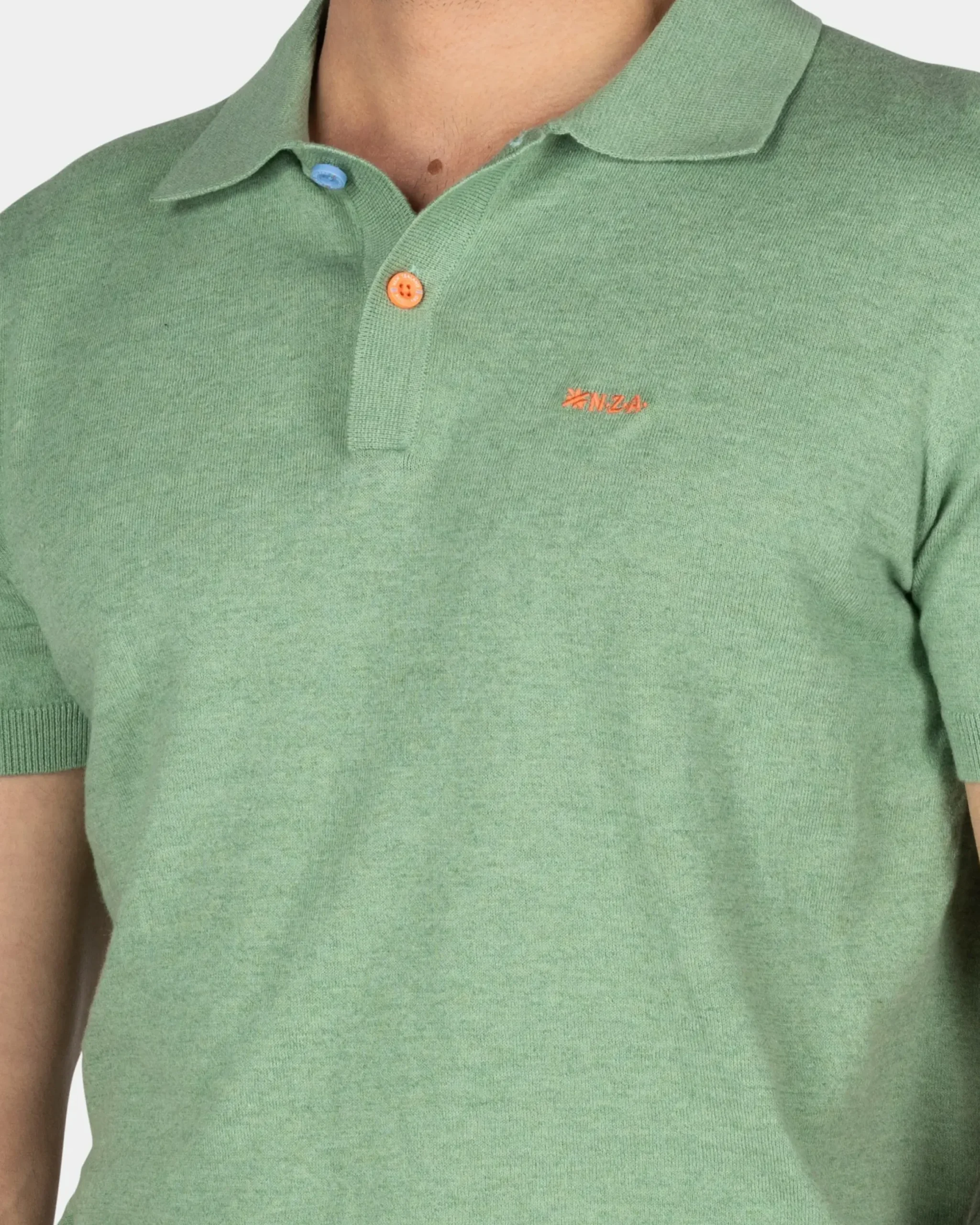 Basis lichtgroen poloshirt