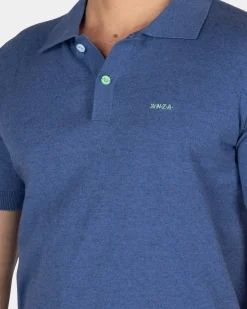 Basis navy poloshirt