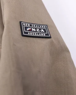Beige bomber