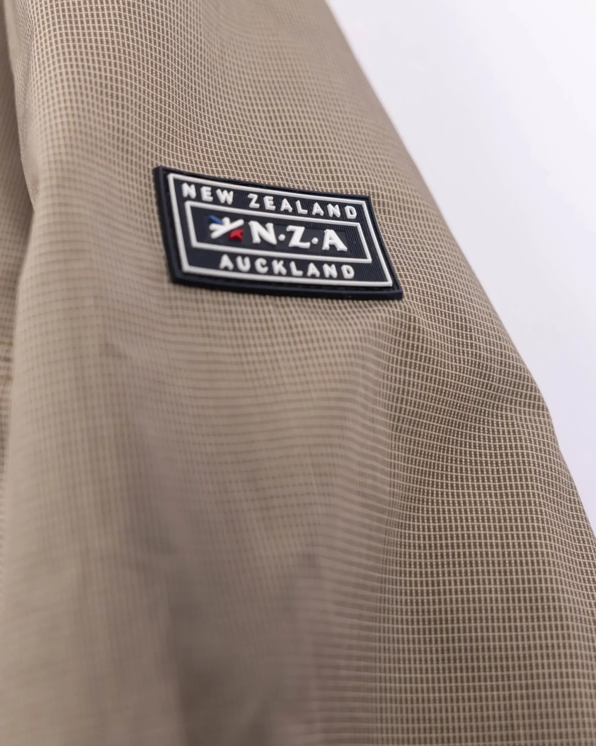 Beige bomber
