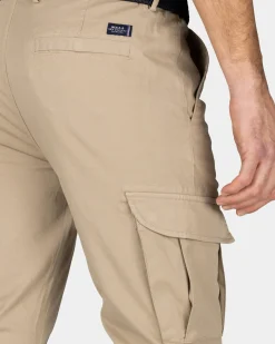 Beige cargo chino