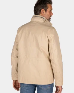 Beige fieldjacket