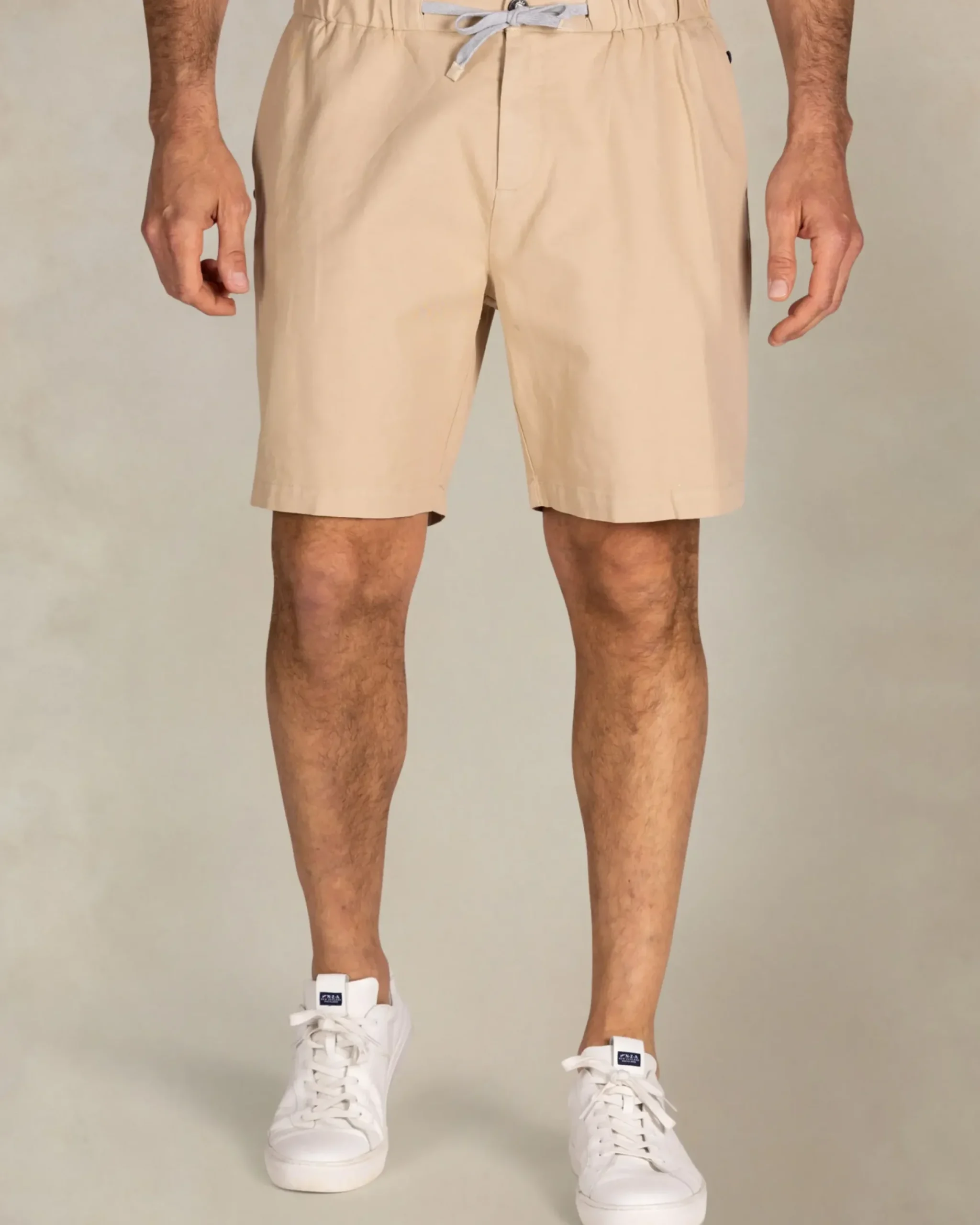Beige safari korte broek
