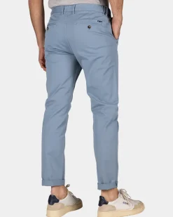 Blauwe chino - Phantom Blue