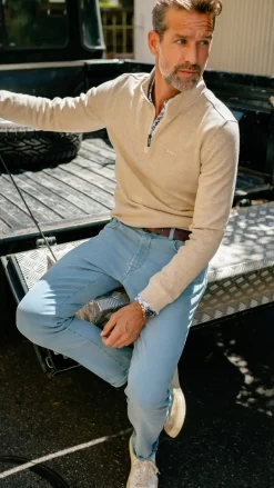 Blauwe 5-pocketjeans - Phantom Blue