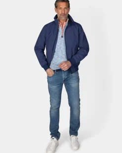 Blauwe zomerjas
