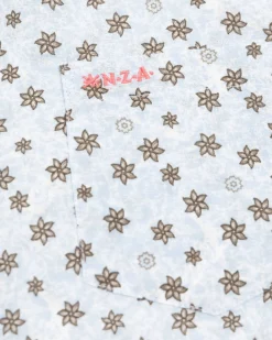 Blauw overhemd met bloemenprint - Universal Blue
