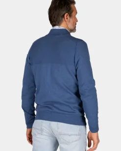 Blauw vest