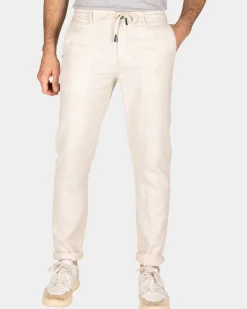 Broek van katoen en linnen - Summer Stone