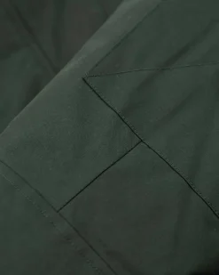 Canvas parka jas met capuchon - Crushing Green