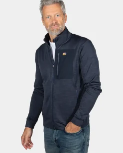 Donkerblauw vest Brunton - Ink Navy