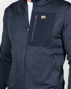 Donkerblauw vest Brunton - Ink Navy