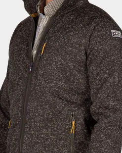 Donkerbruin fleece vest - Dark Mocca