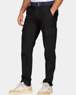 Donkergroene cargo chino - Gravel Green