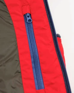 Effen gewatteerde bodywarmer - Carmine red