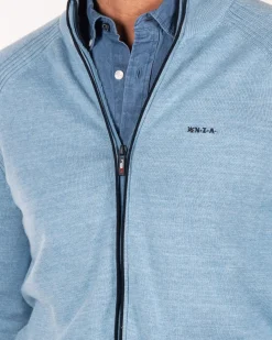 Effen katoen vest