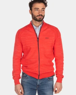 Effen vest - Orange Red