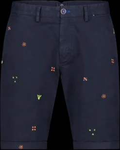 Ethan katoenen chino shorts - Dutch Navy