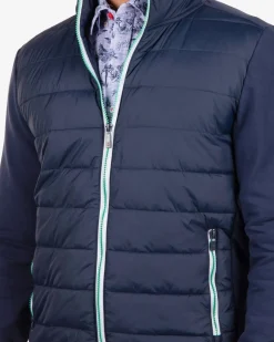 Gewatteerd vest Brown Peak - Reef Navy