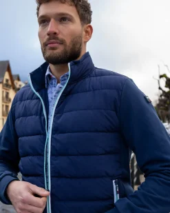 Gewatteerd vest Brown Peak - Reef Navy