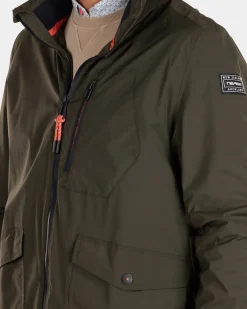 Groene outdoor jas - Jacket Army