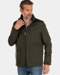 Groene outdoor jas - Jacket Army