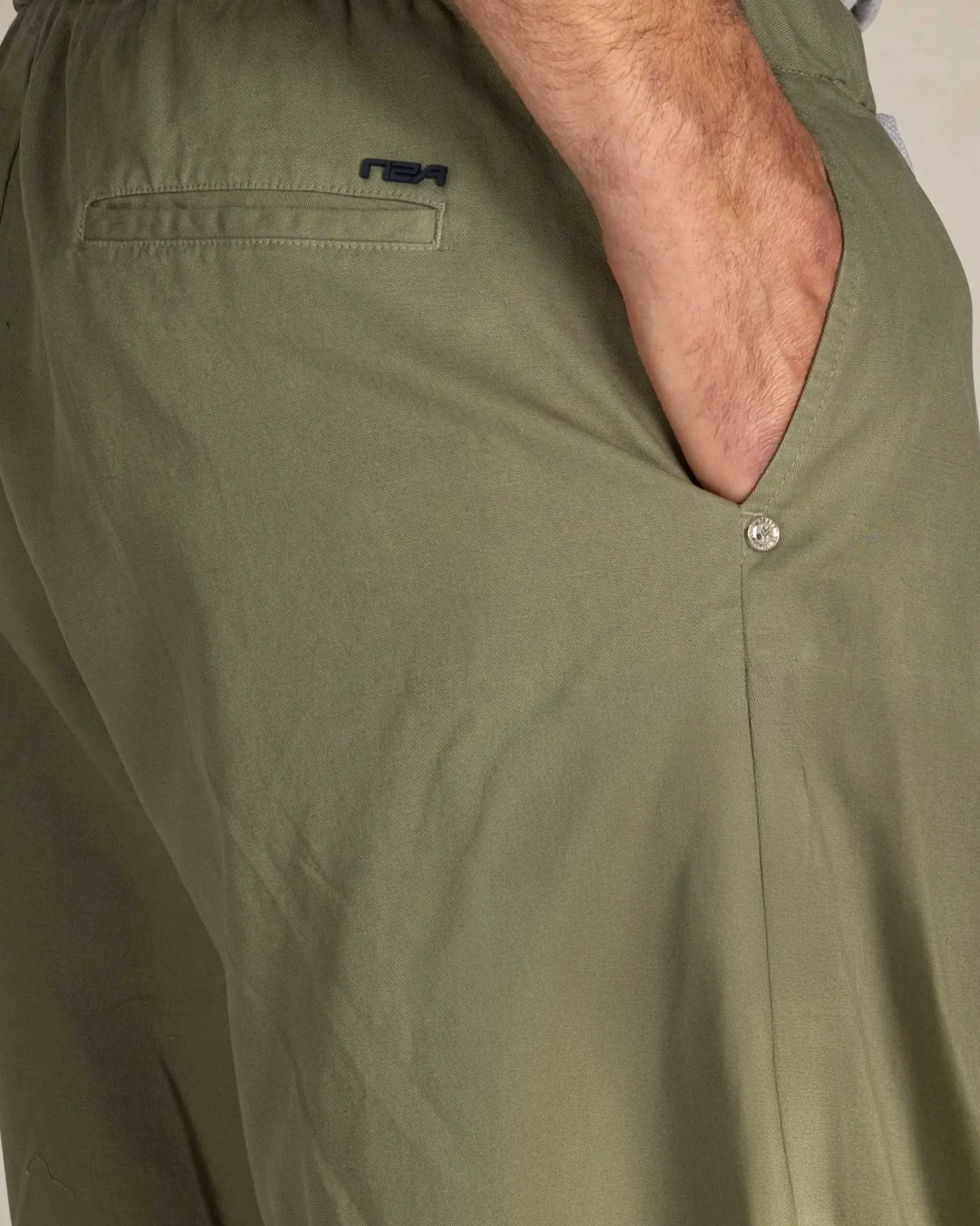 Groene safari korte broek