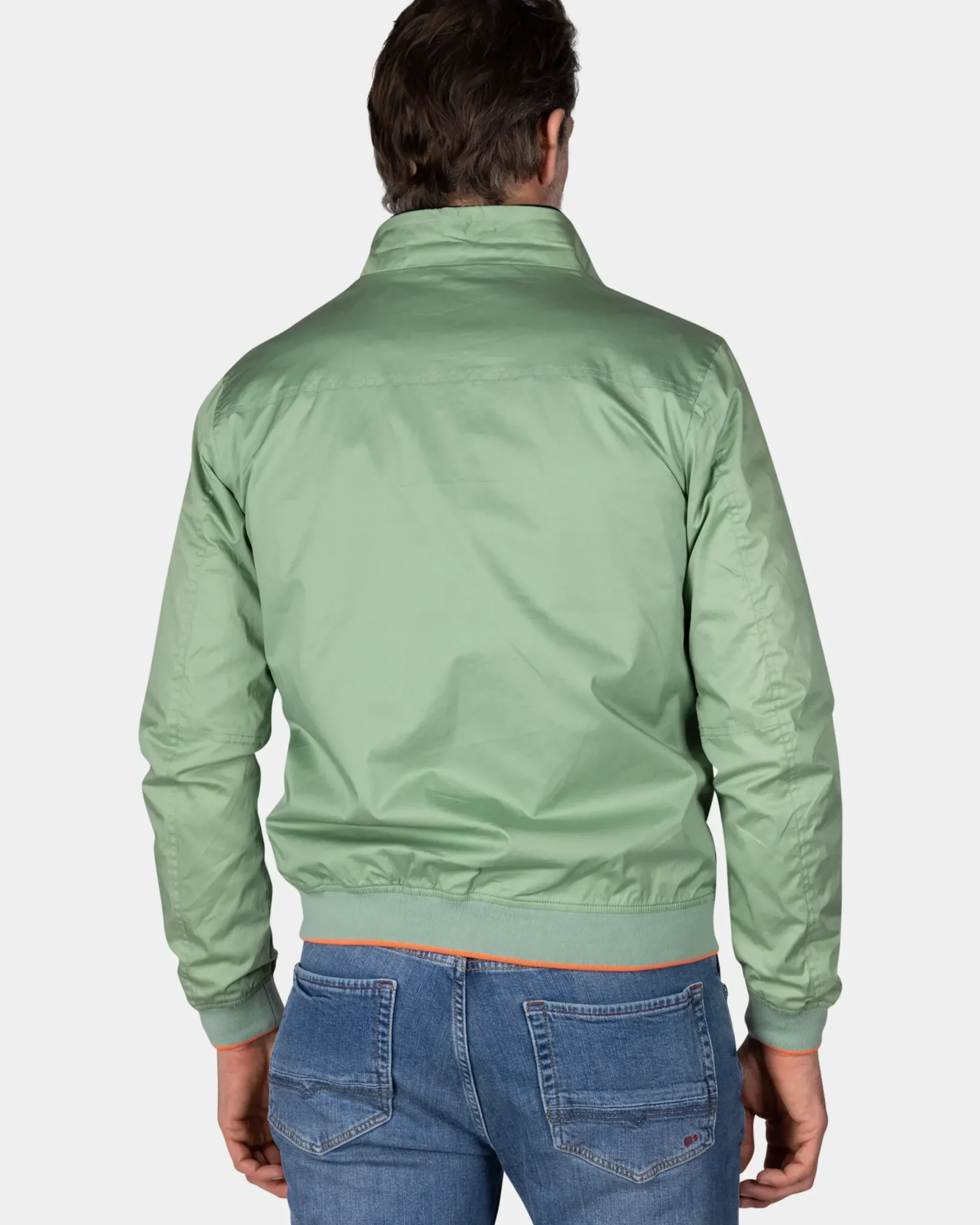 Groene twill bomber
