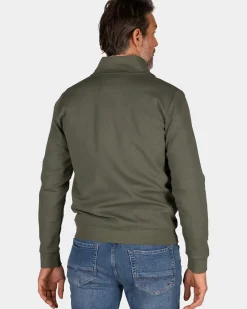 Groen sportief vest