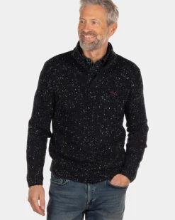 Grofgebreide trui Orira - Steady Navy