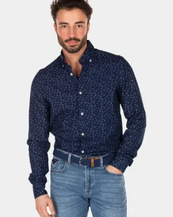 Indigo denim overhemd - Indigo