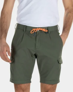Katoenen cargo korte broek - High Summer Army