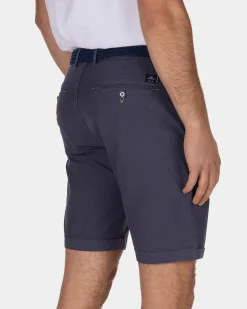 Katoenen chino korte broek Hamilton - Arkron Blue