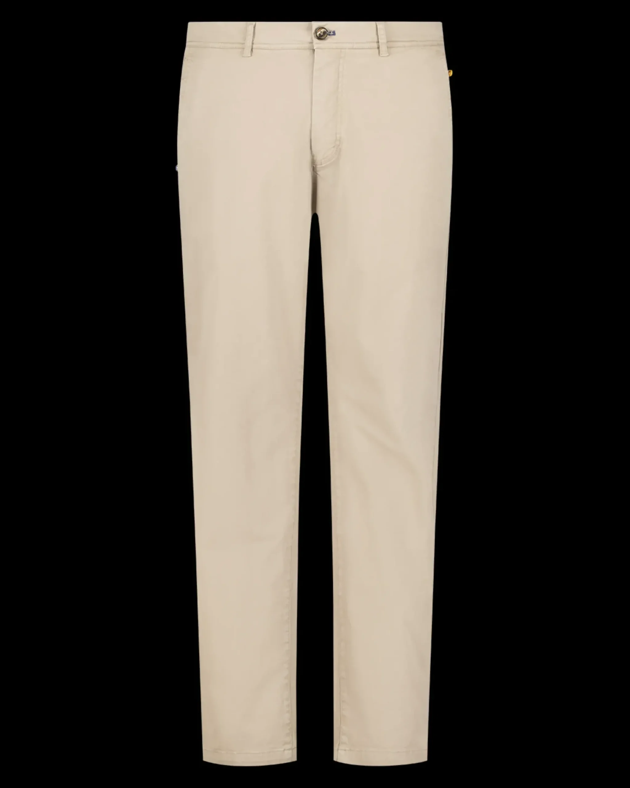 Katoenen grijze chino - Chestnut