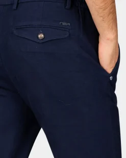 Katoenen navy chino - Autumn Navy
