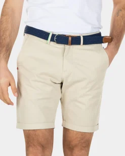 Katoenen stretch chino shorts - Light Kit