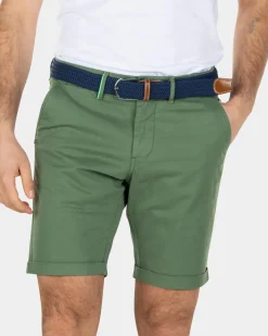 Katoenen stretch chino shorts - Active Army