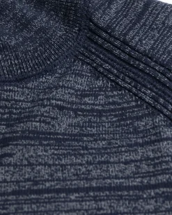 Katoenen trui met rits Grey - Reef Navy
