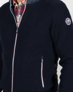 Katoenen vest Fish - Ink Navy