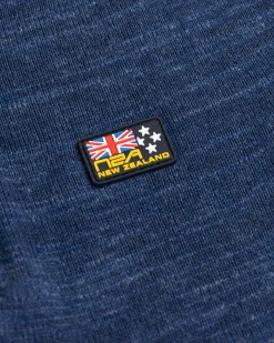 Katoen kasjmier trui Graham - Ink Navy
