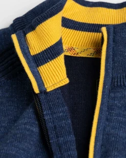 Katoen kasjmier trui Graham - Ink Navy