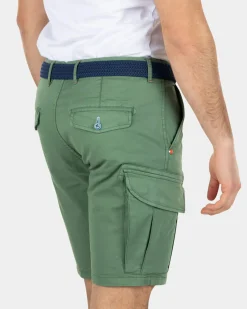Katoen stretch cargo shorts - Active Army
