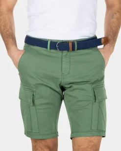Katoen stretch cargo shorts - Active Army
