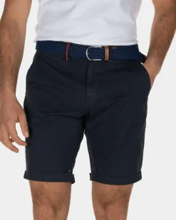 Korte stretch chino Whale Bay - Urban Navy