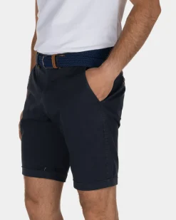 Korte stretch chino Whale Bay - Urban Navy