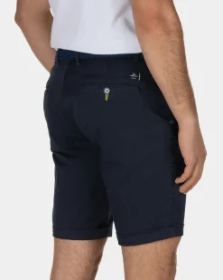 Korte stretch chino Whale Bay - Urban Navy