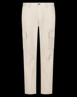Lichtgrijze cargo broek - Chestnut