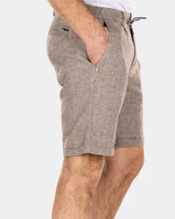 Linnen korte broek - Misty Army