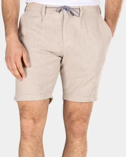 Linnen korte broek - Shimmering Sand